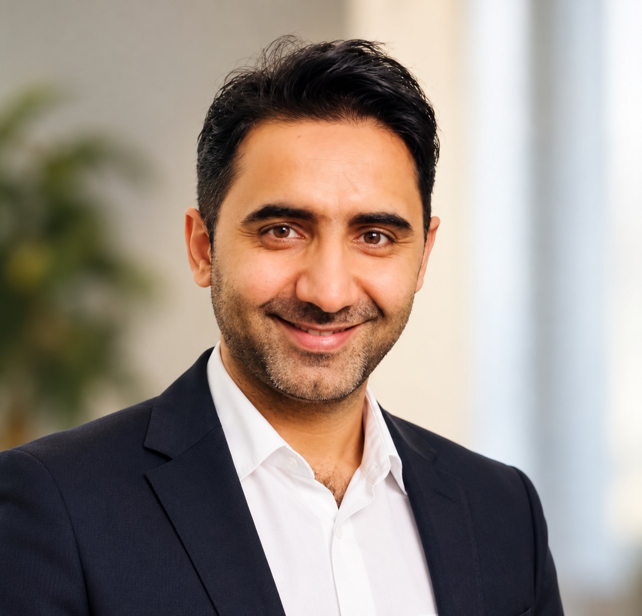 Porträt von Diaa Darwish, Dolmetscher und Übersetzer